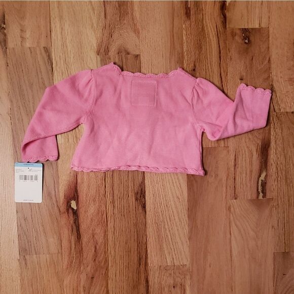 NWT Oshkosh B'gosh Crop Cardigan Sweater - Picture 5 of 5